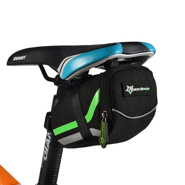 Elegant Cyclist's Waterproof Oxford Saddle Bag