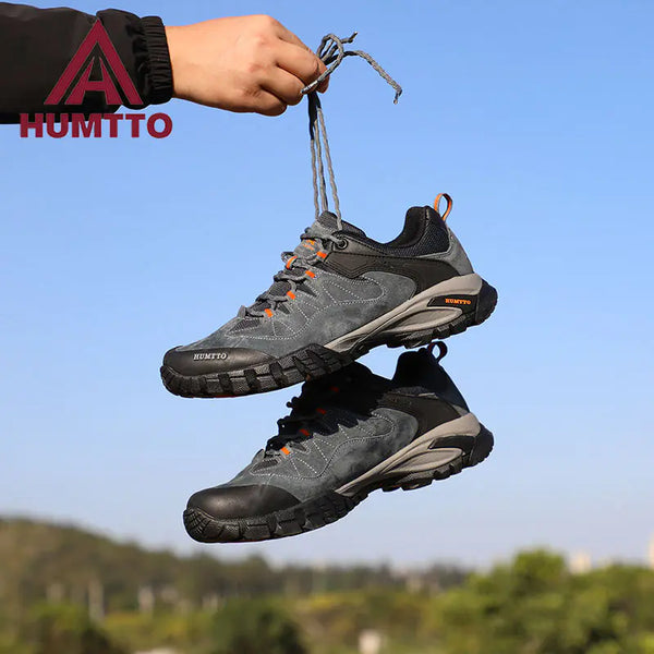 All-Season Antislip Hiking Shoes for Men - Waterproof and Lightweight Performance Footwear