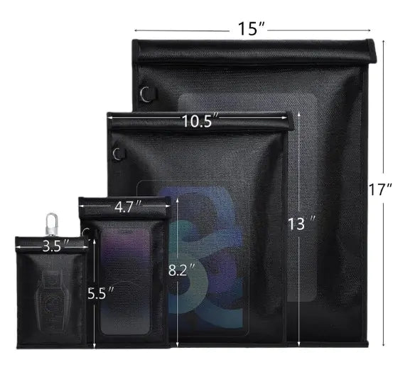 FlameShield Waterproof Electromagnetic Tablet Protector