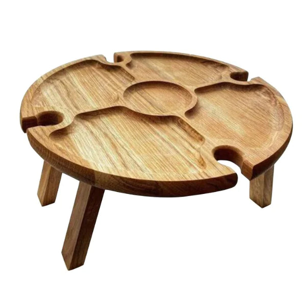 Elegant Portable Wooden Picnic Table