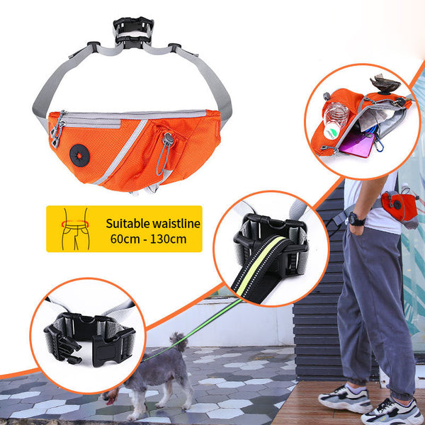 Portable Dog Training Waist Bag - Multi-Function Pet Accessory Pouch