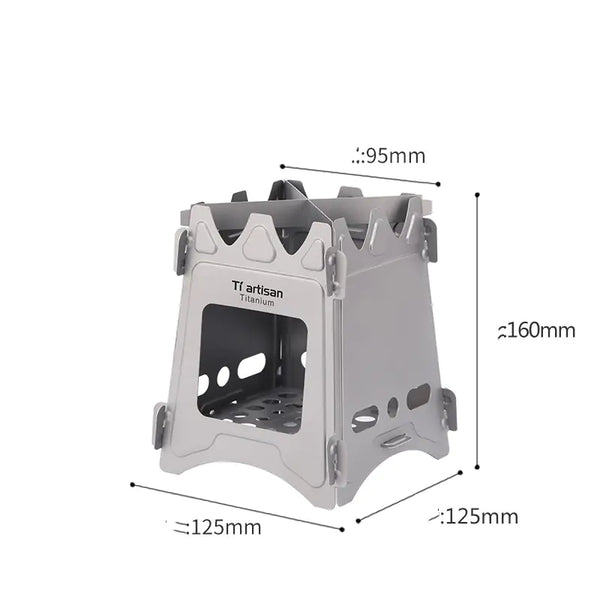 Widesea Portable Wood Stove for Camping