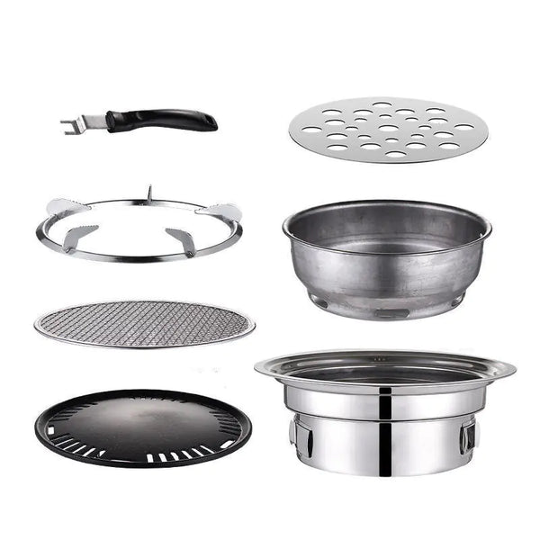 Korean Precision Non-Stick Stainless Grill