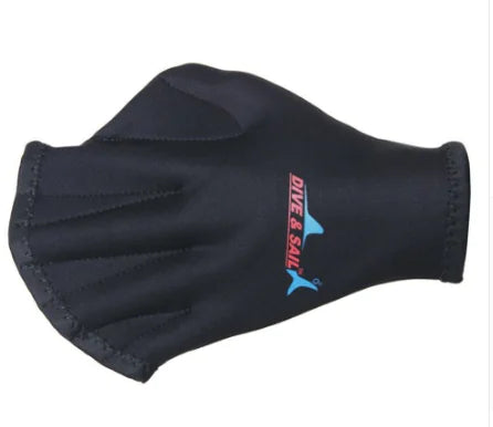 Swimming Fins and 2MM Waterproof Diving Gloves
