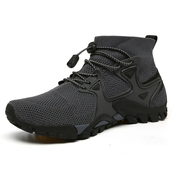 Men's Amphibious High-Top Hiking Shoes for Outdoors