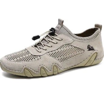 Elegant Trekker Low-Cut Mesh Footwear by Julian Ldek™