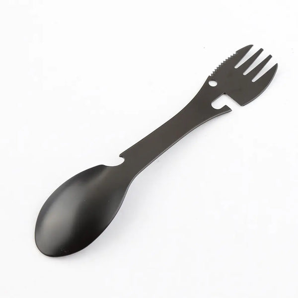 Deluxe Stainless Steel Adventurer's Cutlery Set