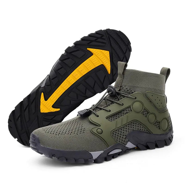 Unisex Terrain-Conquering High-Top Hiking Boots