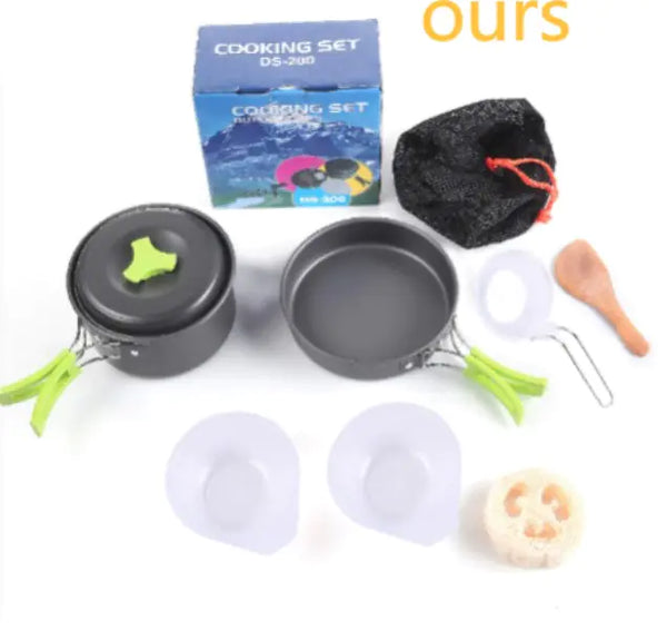 Expeditionary Gourmet Portable Cooking Set with Stove