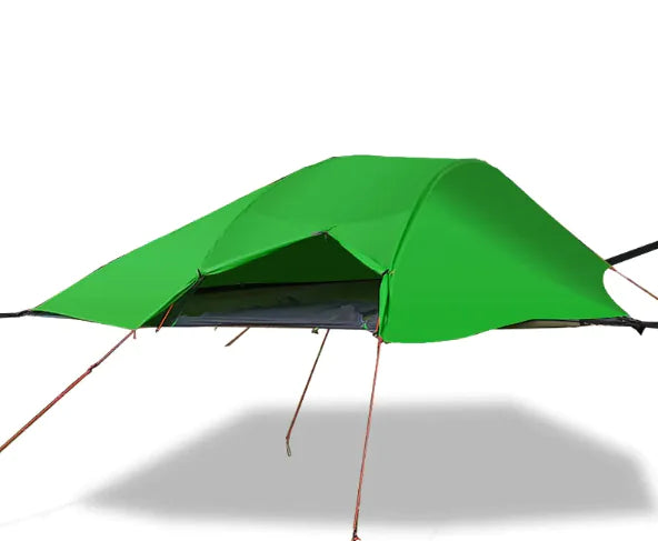Elevated Aluminous Hammock Haven with Mosquito Shield