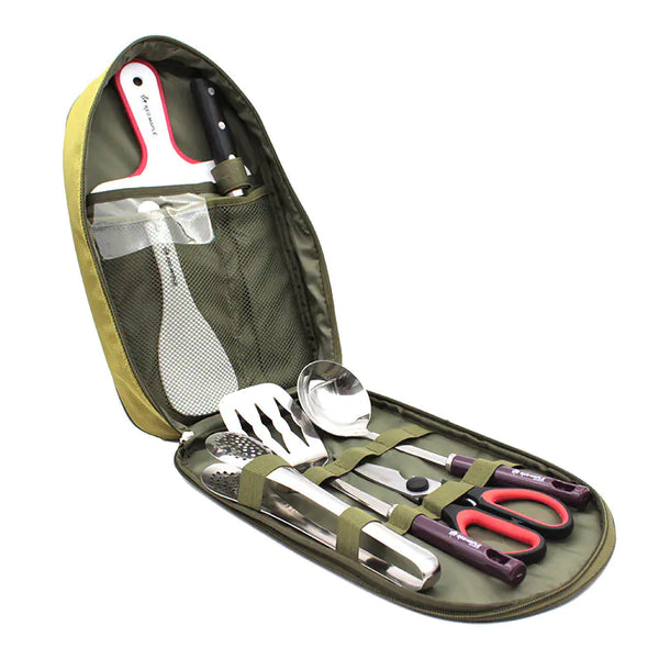Expedition Chef 8-Piece Outdoor Cookware Ensemble