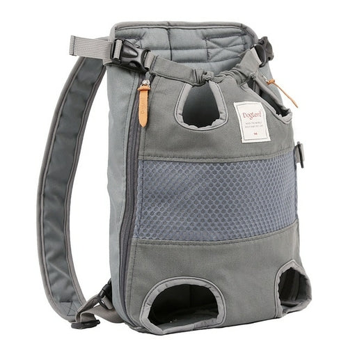 Pet Carrier Backpack for Small and Medium Dogs and Cats, Breathable Front Travel Dog Bag Carrier
