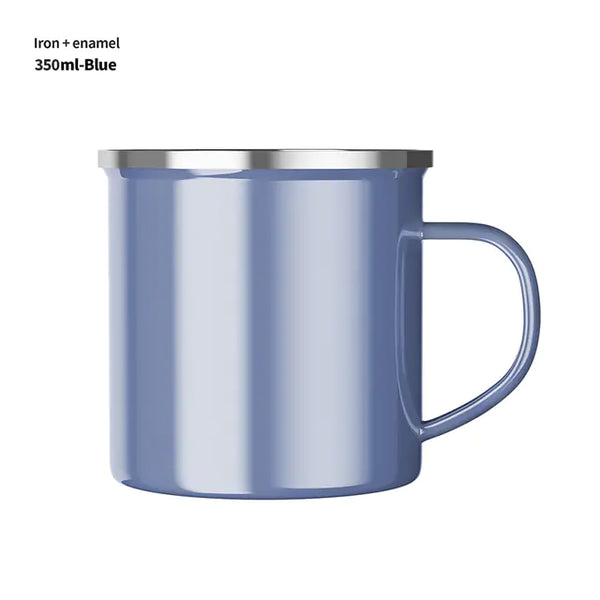 Elegant Adventure Enamel Beverage Holder
