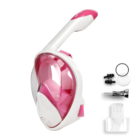 COPOZZ Full Face Snorkel Mask Set for Kids & Adults