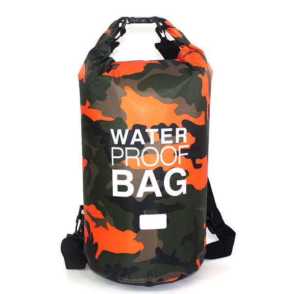 Camouflage PVC Waterproof Bag for Outdoor Activities