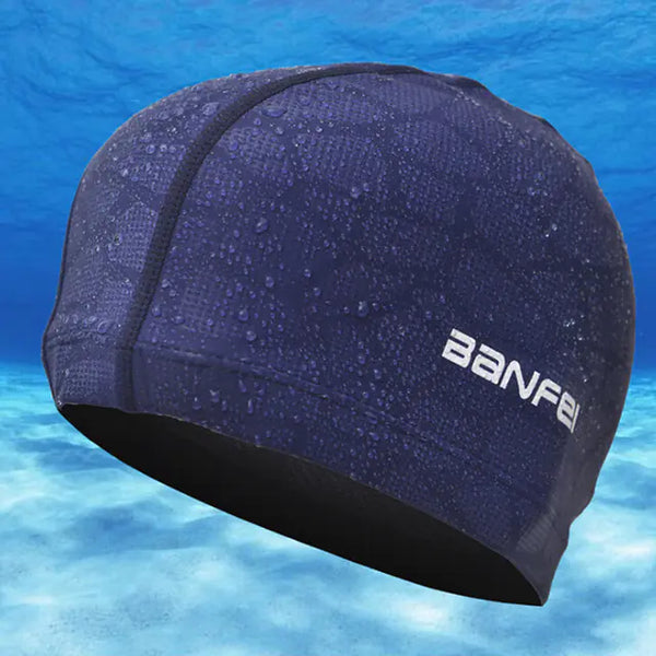 Flexible Waterproof Swimming Cap for Long Hair