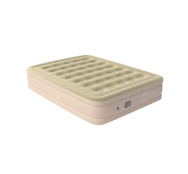 Inflatable Double Air Mattress with Built-in Electric Pump – Portable & Durable PVC Sleeping Bed