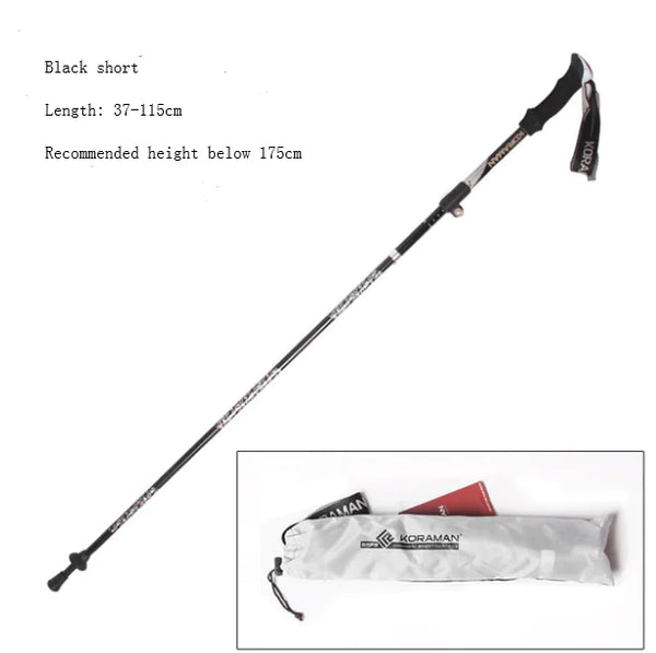 Expeditionary Carbon Fiber Adjustable Trekking Poles