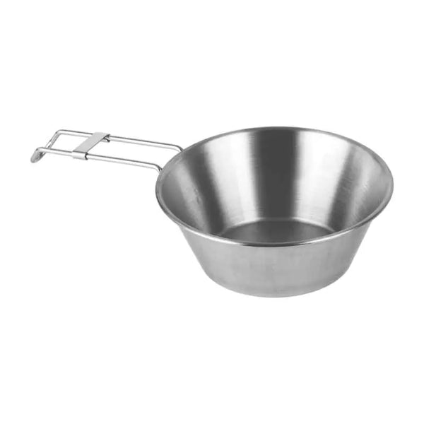 Expedition-Grade Stainless Steel Compact Bowl
