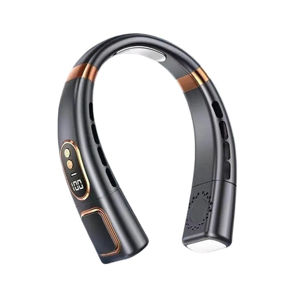 Portable Hanging Neck Fan 4000 MAh Battery Below 40 DB Rechargeable