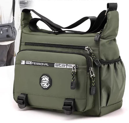 Men's Waterproof Shoulder Bag - AquaShield (One Piece)