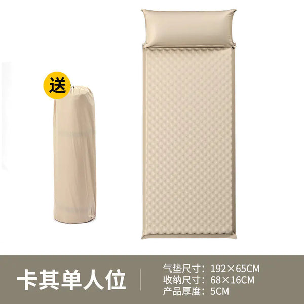 Deluxe Dual Automatic Inflatable Outdoor Cushion