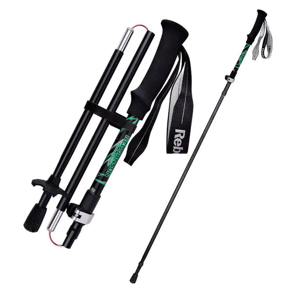 Ultra-Light Carbon Fiber Telescopic Climbing Poles