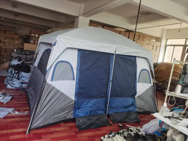 Elite Expeditionary Two-Bedroom Tent for Family Camping