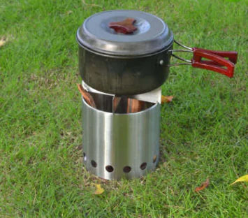 Expeditionaire Compact Stainless Steel Fire Pit