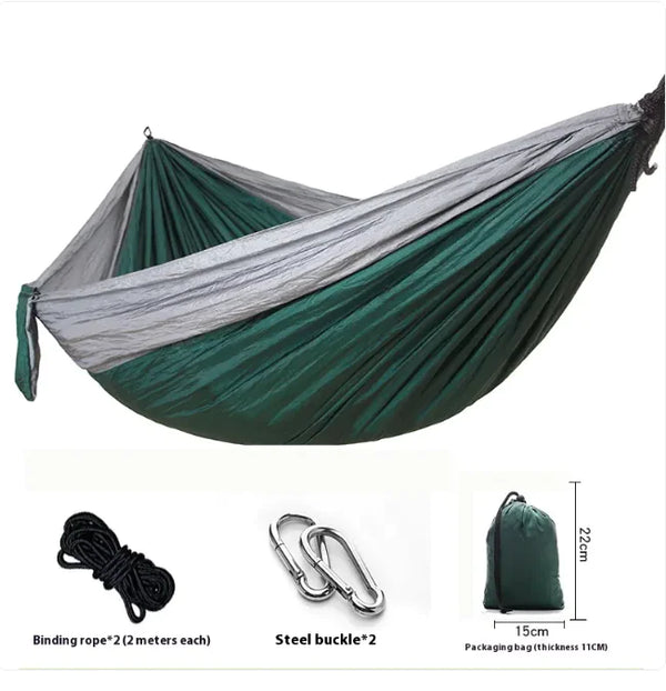 Dual Explorer 210T Parachute Nylon Hammock