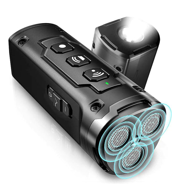Canine Behavior Modification Ultrasonic Device with Flashlight